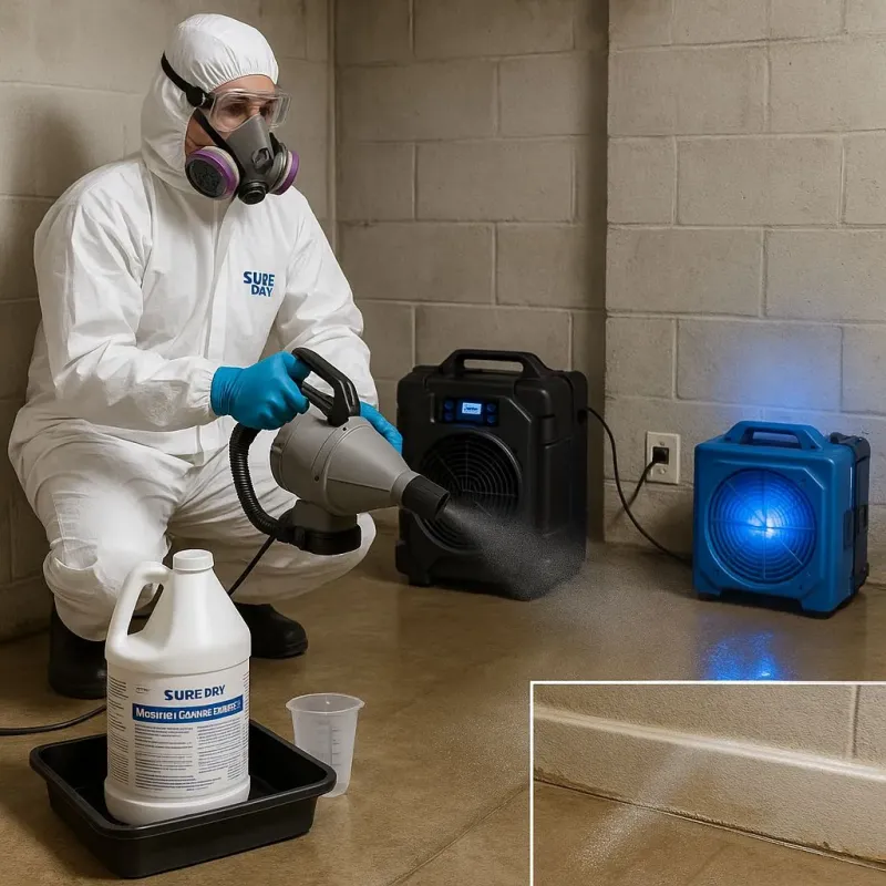 Sanitization and Odor Removal process in Bent Creek, NC