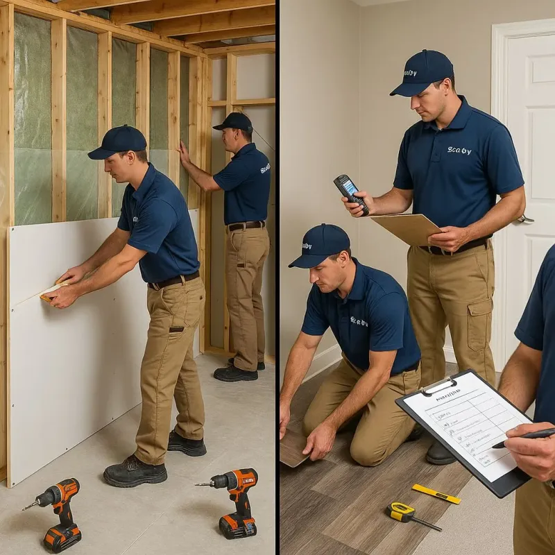 Repairs and Reconstruction process in Bent Creek, NC
