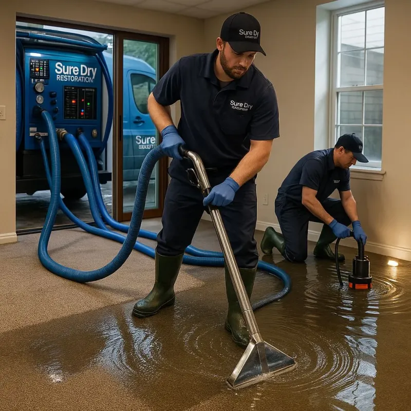 Water Extraction and Removal process in Bent Creek, NC